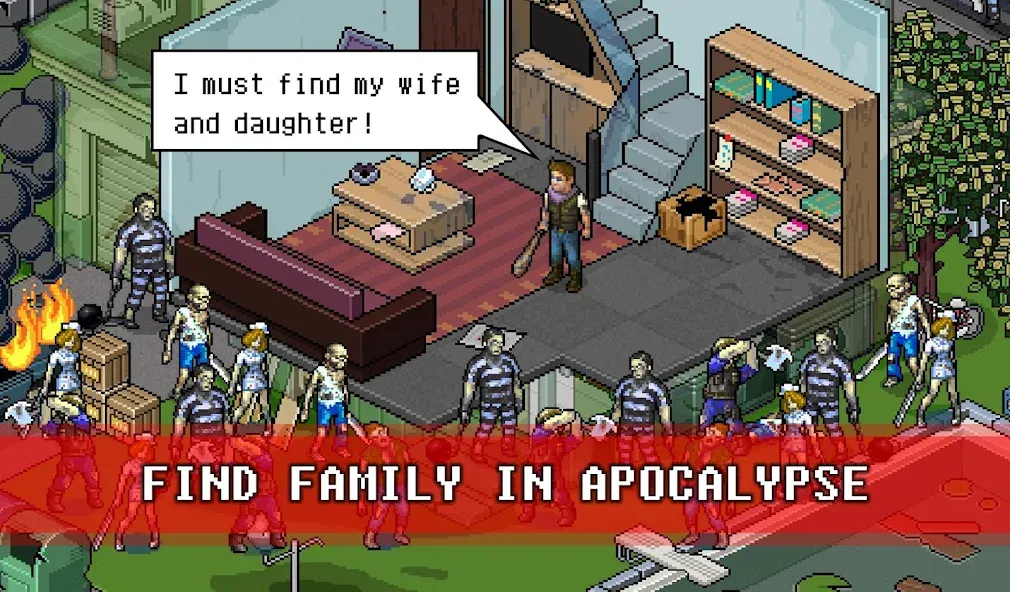 Fury Survivor: Pixel Z Mod APK Безлимитные ресурсы и бессмертие — Скачать на Андроид — скриншот 3