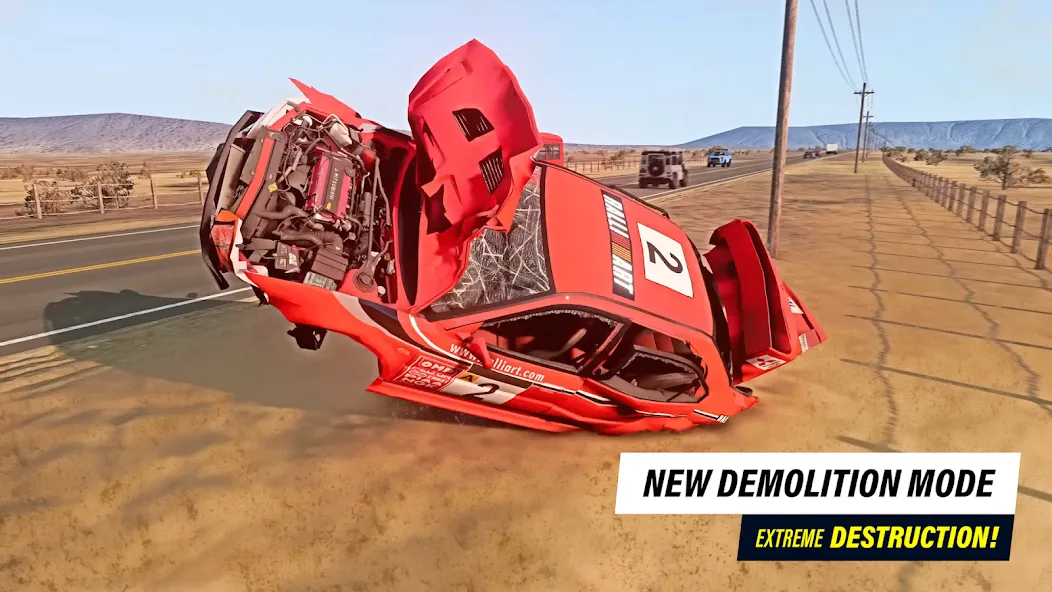 Скачать Car Crash Master Driver — Модификация Безлимитные деньги и все машины — скриншот 2