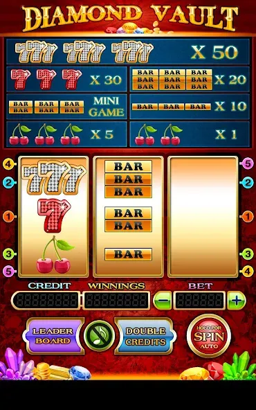 Скачать Diamond Vault Slots - Vegas на Андроид — Безлимитные монеты и бонусы — скриншот 1 Скачать Diamond Vault Slots - Vegas на Андроид — Безлимитные монеты и бонусы — скриншот 1