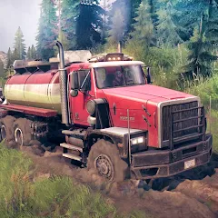Скачать взлом Offroad Mudrunner Games 3D на Андроид — Безлимитные деньги и топливо