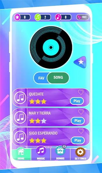 Santa Fe Klan Piano Game — Новые песни и быстрый прогресс — скриншот 1