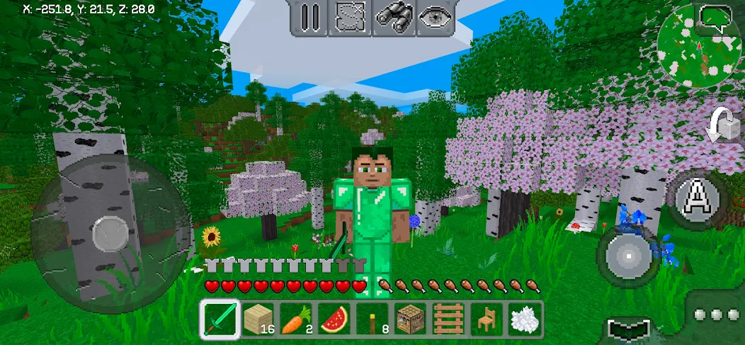 Скачать MultiCraft — Build and Mine! на Андроид — Безлимитные ресурсы и всё открыто — скриншот 1 Скачать MultiCraft — Build and Mine! на Андроид — Безлимитные ресурсы и всё открыто — скриншот 1