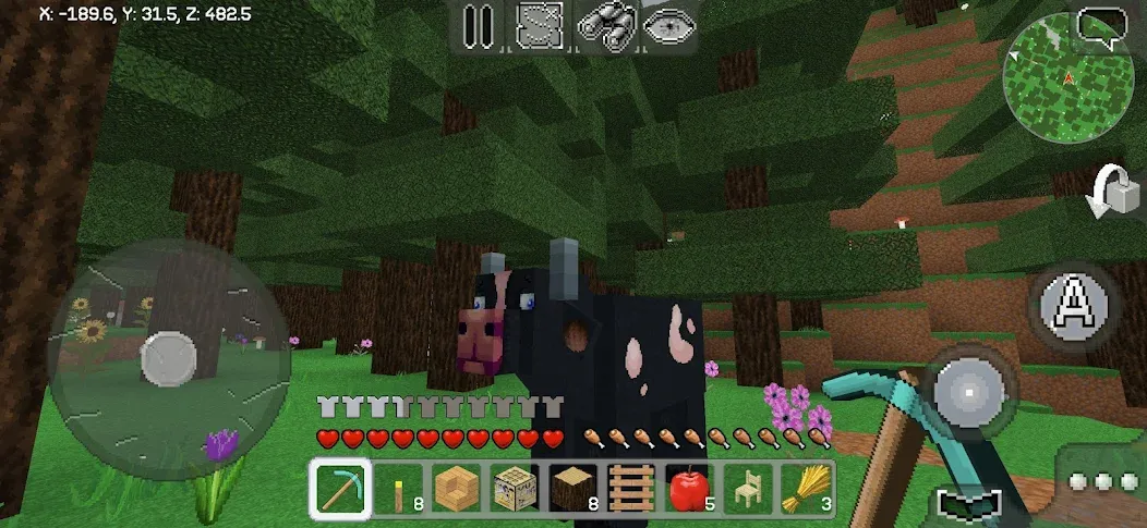 Скачать MultiCraft — Build and Mine! на Андроид — Безлимитные ресурсы и всё открыто — скриншот 3 Скачать MultiCraft — Build and Mine! на Андроид — Безлимитные ресурсы и всё открыто — скриншот 3