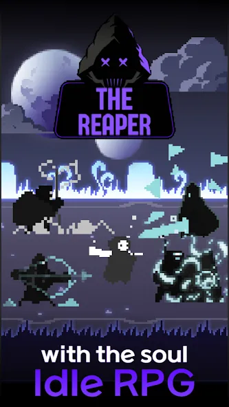 The Ripper: Idle Epic RPG на Андроид — Мод Безлимитные деньги и алмазы — скриншот 1