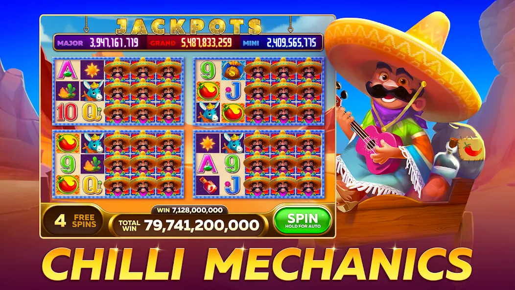 Скачать Infinity Slots - Casino Games — Последняя версия (Безлимитные монеты и бонусы) — скриншот 2 Скачать Infinity Slots - Casino Games — Последняя версия (Безлимитные монеты и бонусы) — скриншот 2