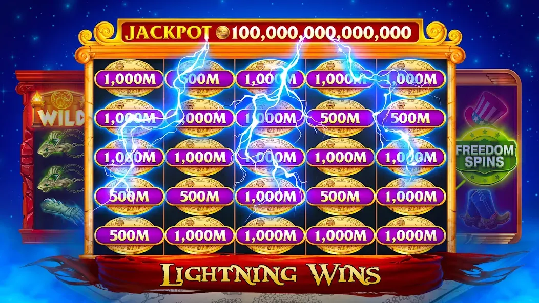 Scatter Slots - Slot Machines — Взломанная версия (Безлимитные монеты и бонусы) — скриншот 2