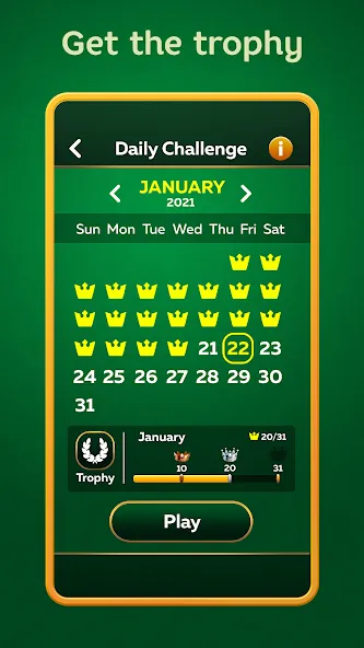 Solitaire Play - Card Klondike на Андроид — Без рекламы и безлимитные подсказки — скриншот 5 Solitaire Play - Card Klondike на Андроид — Без рекламы и безлимитные подсказки — скриншот 5