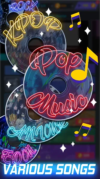 Tap Tap Music-Pop Songs MOD APK на Android — Все песни разблокированы — скриншот 4