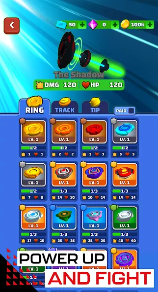 Скачать Spinner Fighter Arena на Андроид — Безлимитные монеты и все бойцы — скриншот 3 Скачать Spinner Fighter Arena на Андроид — Безлимитные монеты и все бойцы — скриншот 3