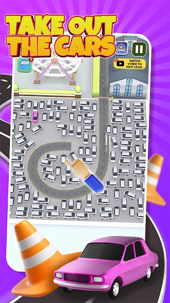 Скачать Parking Jam: Car Parking Games с модом — Без рекламы и все уровни открыты — скриншот 5 Скачать Parking Jam: Car Parking Games с модом — Без рекламы и все уровни открыты — скриншот 5