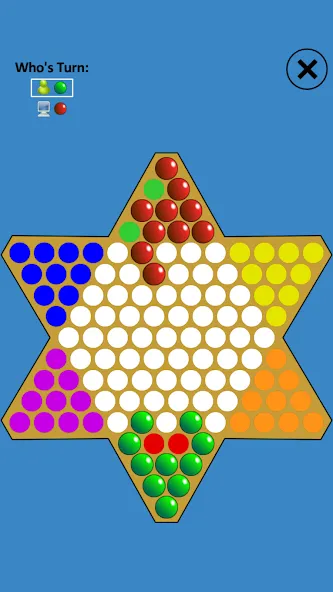 Скачать Chinese Checkers Touch — Последняя версия (Улучшенная версия с новыми функциями) — скриншот 1