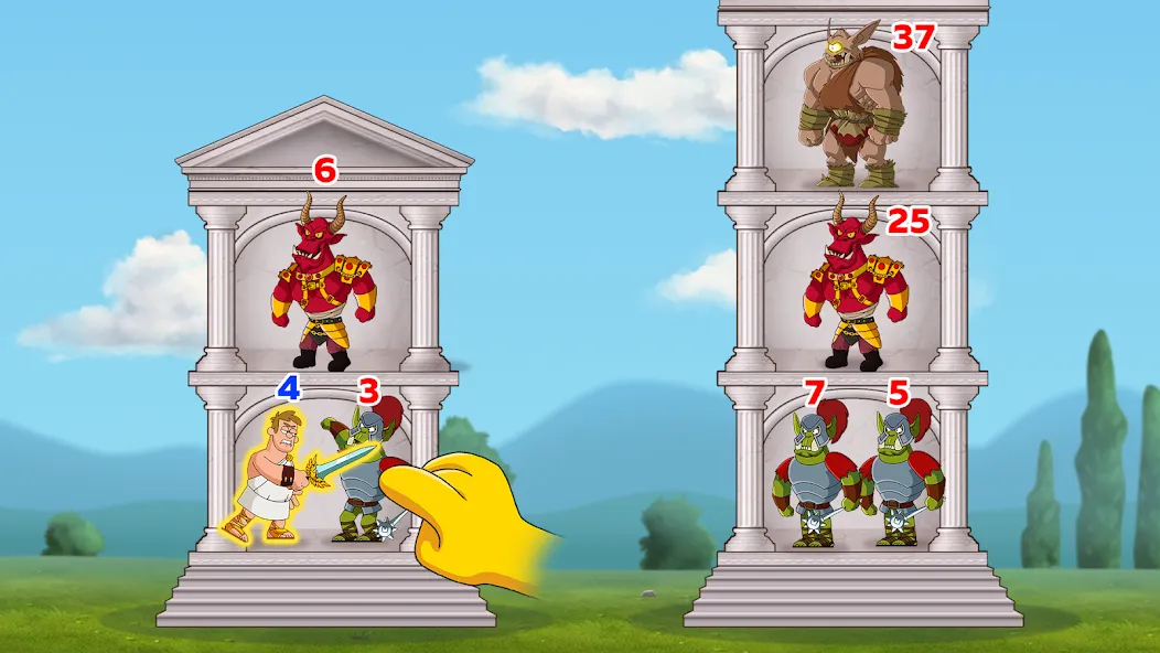 Скачать Hustle Castle: Medieval games — Последняя версия (Много ресурсов и быстрая прокачка) — скриншот 4
