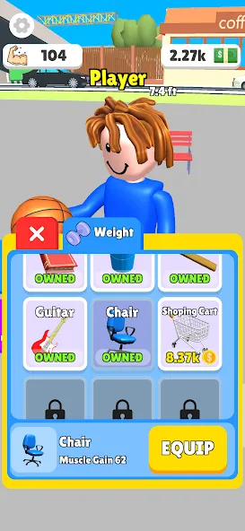Скачать Lifting Hero — Модификация Много силы и быстрый прогресс — скриншот 2 Скачать Lifting Hero — Модификация Много силы и быстрый прогресс — скриншот 2