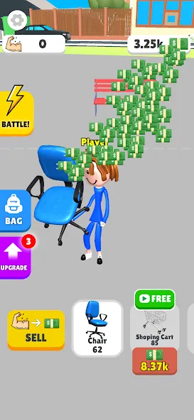 Скачать Lifting Hero — Модификация Много силы и быстрый прогресс — скриншот 4 Скачать Lifting Hero — Модификация Много силы и быстрый прогресс — скриншот 4