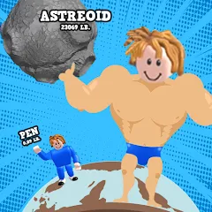 Скачать Lifting Hero — Модификация Много силы и быстрый прогресс