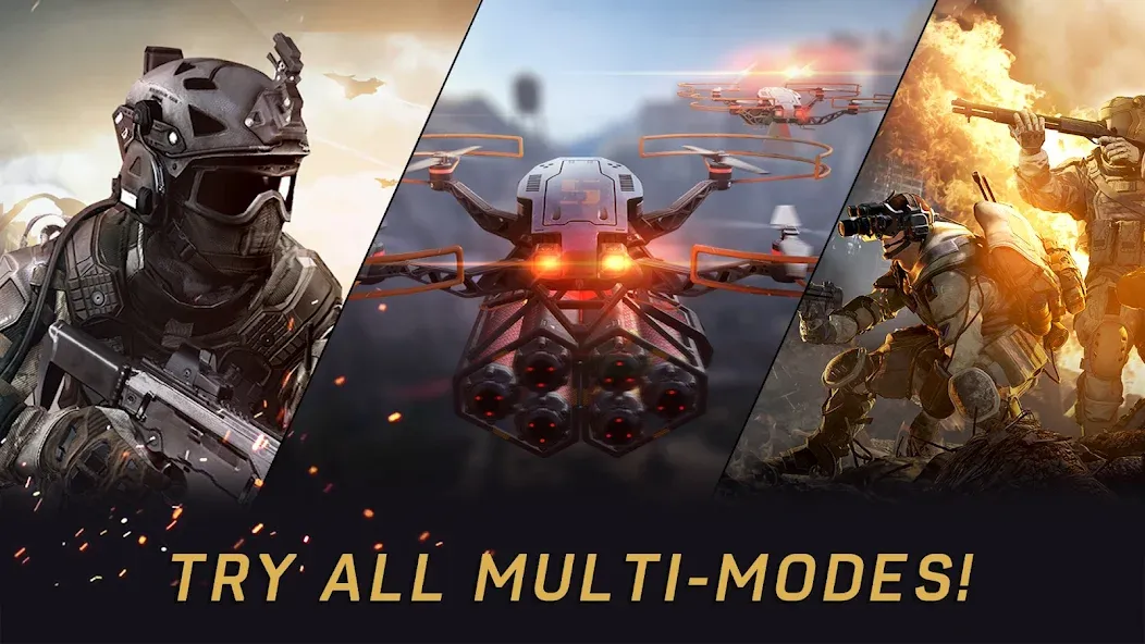 Взломанная Warface GO: FPS shooting games на Андроид — Много денег и открыто всё — скриншот 2 Взломанная Warface GO: FPS shooting games на Андроид — Много денег и открыто всё — скриншот 2