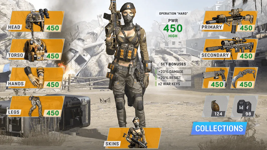 Взломанная Warface GO: FPS shooting games на Андроид — Много денег и открыто всё — скриншот 3 Взломанная Warface GO: FPS shooting games на Андроид — Много денег и открыто всё — скриншот 3