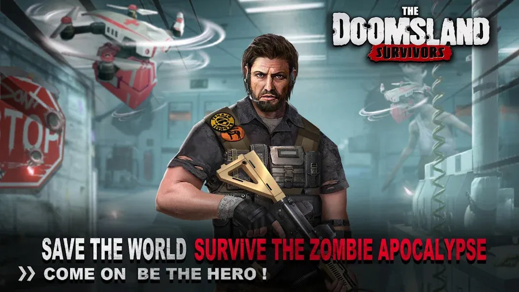Скачать взлом The Doomsland: Survivors на Андроид — Безлимитные ресурсы и здоровье — скриншот 1 Скачать взлом The Doomsland: Survivors на Андроид — Безлимитные ресурсы и здоровье — скриншот 1