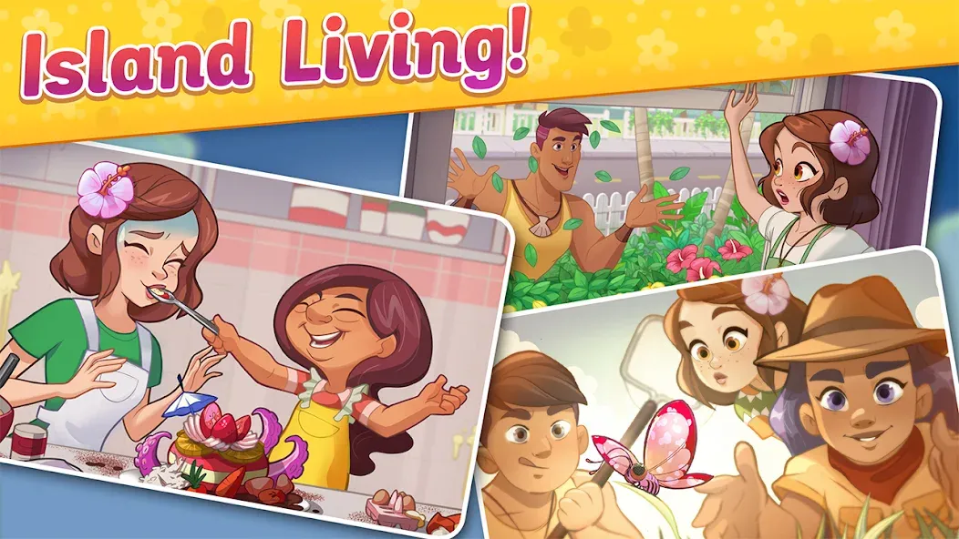 Скачать Ohana Island: Blast & Build с модом — Безлимитные деньги и бустеры — скриншот 4