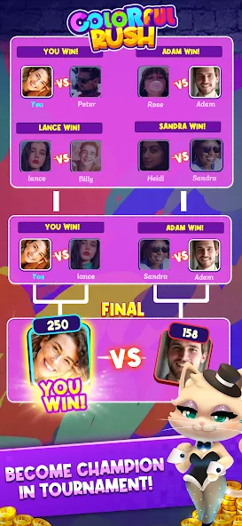 Скачать Match Club : PvP Match3 — Безлимитные монеты и бустеры — скриншот 1
