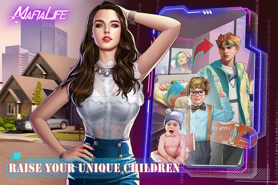 Скачать Mafia Life: Underworld — Последняя версия (Безлимитные деньги и оружие) — скриншот 3