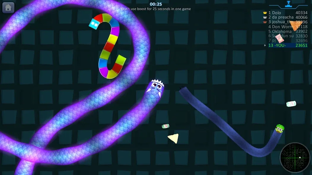 Snake Hunt: Worm io Games Zone MOD — Безлимитные деньги и усиленные бонусы на Андроид — скриншот 1 Snake Hunt: Worm io Games Zone MOD — Безлимитные деньги и усиленные бонусы на Андроид — скриншот 1