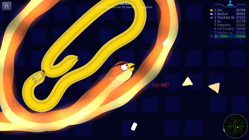 Snake Hunt: Worm io Games Zone MOD — Безлимитные деньги и усиленные бонусы на Андроид — скриншот 4 Snake Hunt: Worm io Games Zone MOD — Безлимитные деньги и усиленные бонусы на Андроид — скриншот 4