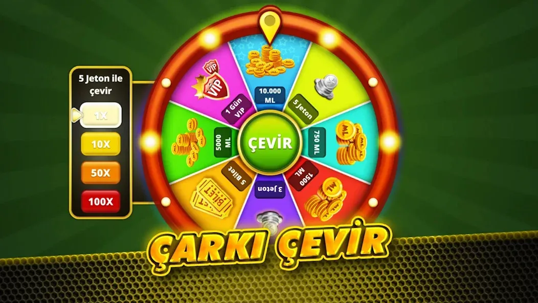 Çanak Okey - Mynet MOD APK на Android — Безлимитные монеты и усиленные бонусы — скриншот 3