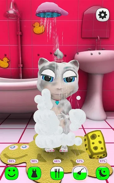 My Talking Kitty Cat — Мод: Много денег и все предметы — скриншот 2 My Talking Kitty Cat — Мод: Много денег и все предметы — скриншот 2
