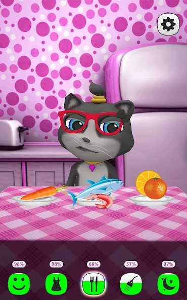 My Talking Kitty Cat — Мод: Много денег и все предметы — скриншот 3 My Talking Kitty Cat — Мод: Много денег и все предметы — скриншот 3
