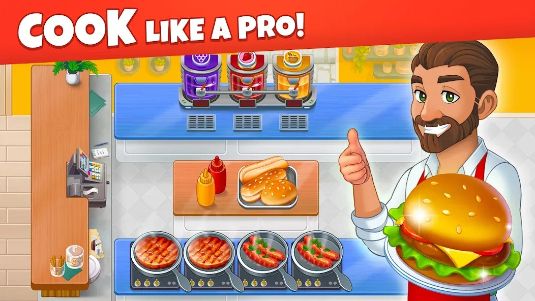 Скачать Cooking Diary® Restaurant Game — Безлимитные монеты и ресурсы — скриншот 1
