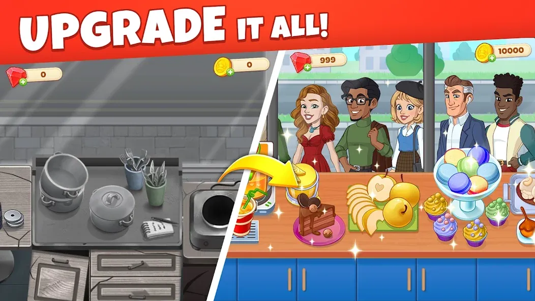 Скачать Cooking Diary® Restaurant Game — Безлимитные монеты и ресурсы — скриншот 5