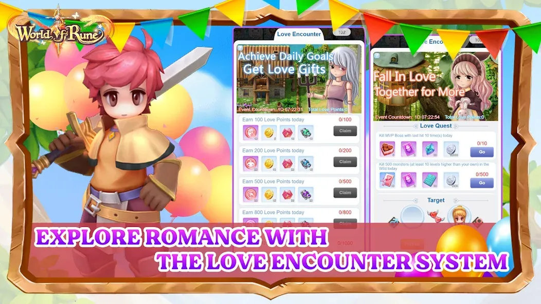 Скачать World of Rune - Fantasy MMORPG MOD APK — Бесконечная мана и открытые навыки — скриншот 2