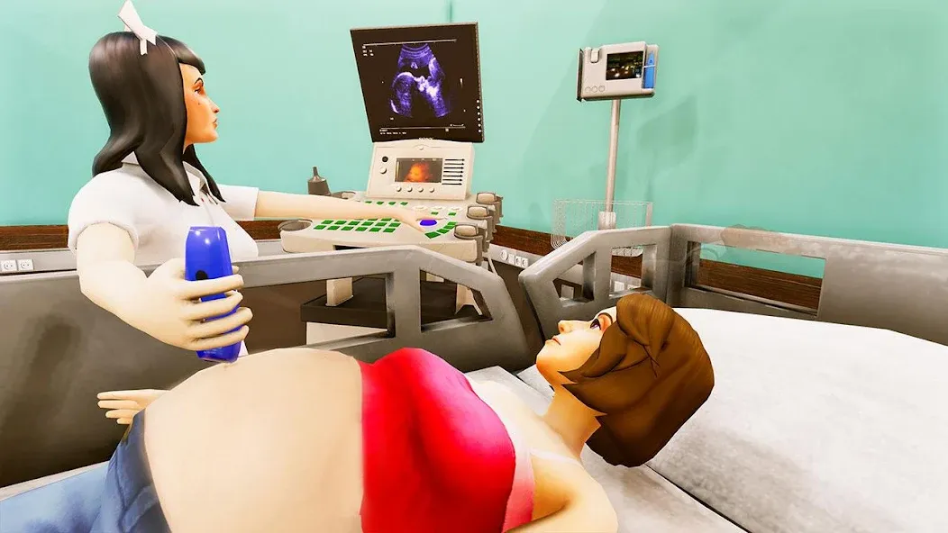 Скачать взлом Virtual Pregnant Mom Baby Care на Андроид — Безлимитные деньги и всё открыто — скриншот 2