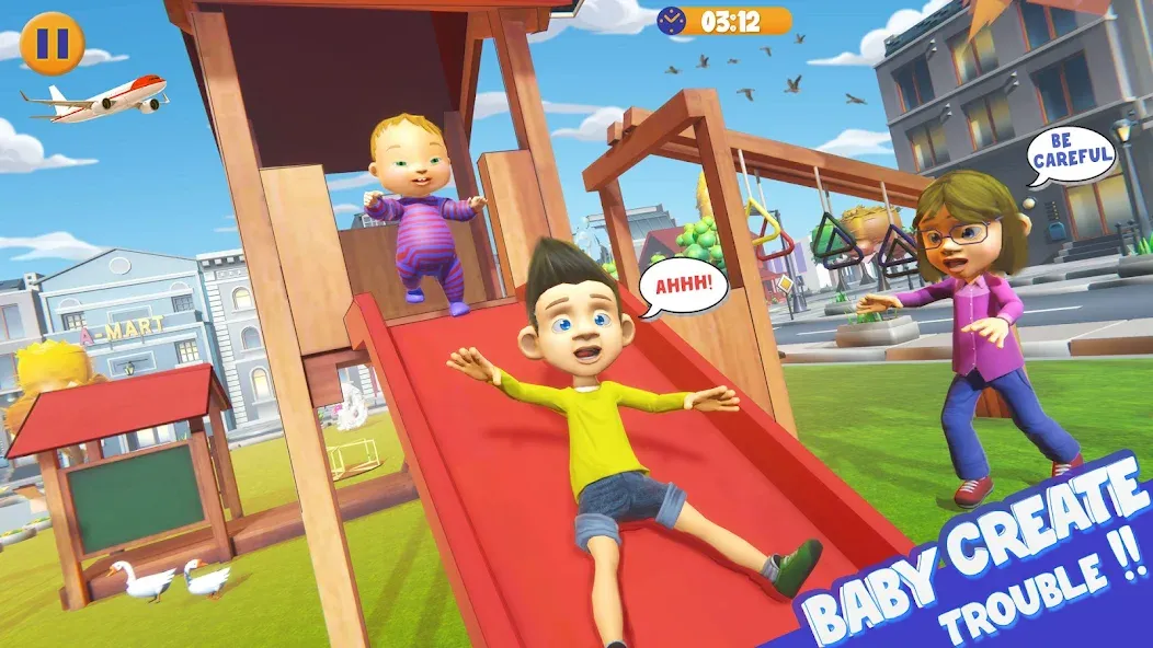 Скачать Virtual Baby Mother Simulator на Android — Безлимитные деньги и всё открыто — скриншот 5