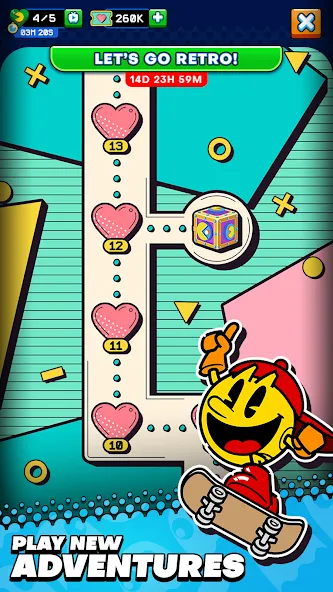 Скачать PAC-MAN на Android — Бесконечные жизни и усиленные бонусы — скриншот 2