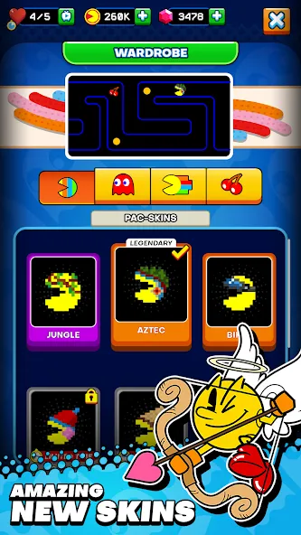 Скачать PAC-MAN на Android — Бесконечные жизни и усиленные бонусы — скриншот 4