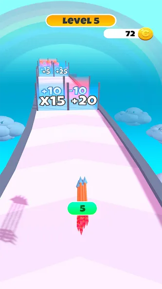 Arrow Fest Mod APK Безлимитные стрелы и улучшения — Скачать на Андроид — скриншот 2