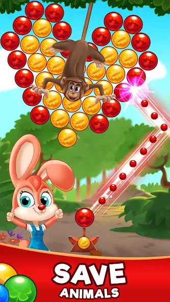 Скачать Bubble Friends Bubble Shooter — Безлимитные монеты и жизни — скриншот 2 Скачать Bubble Friends Bubble Shooter — Безлимитные монеты и жизни — скриншот 2