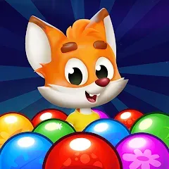 Скачать Bubble Friends Bubble Shooter — Безлимитные монеты и жизни