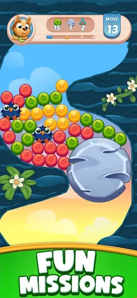 Farm Blast - Merge & Pop Mod APK Безлимитные деньги и ходы — Скачать на Андроид — скриншот 1
