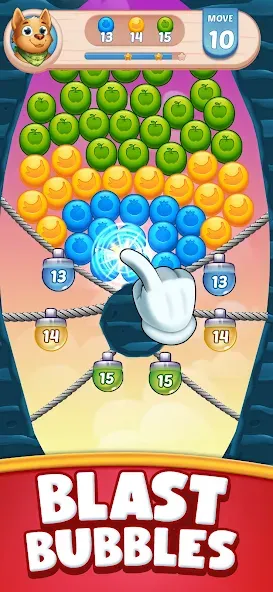 Farm Blast - Merge & Pop Mod APK Безлимитные деньги и ходы — Скачать на Андроид — скриншот 2