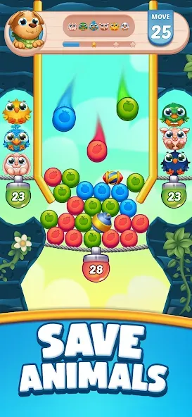 Farm Blast - Merge & Pop Mod APK Безлимитные деньги и ходы — Скачать на Андроид — скриншот 4
