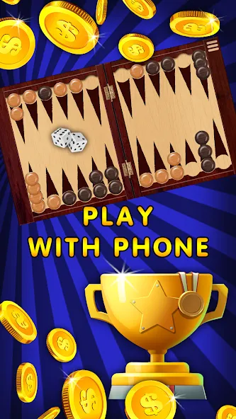 Скачать взлом Backgammon Nard offline online на Андроид — Без рекламы и все функции открыты — скриншот 4