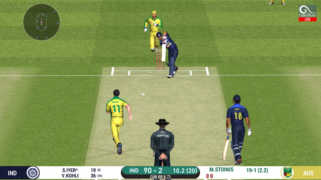 Скачать Real Cricket™ 20 с модом — Безлимитные деньги и открытые команды — скриншот 2