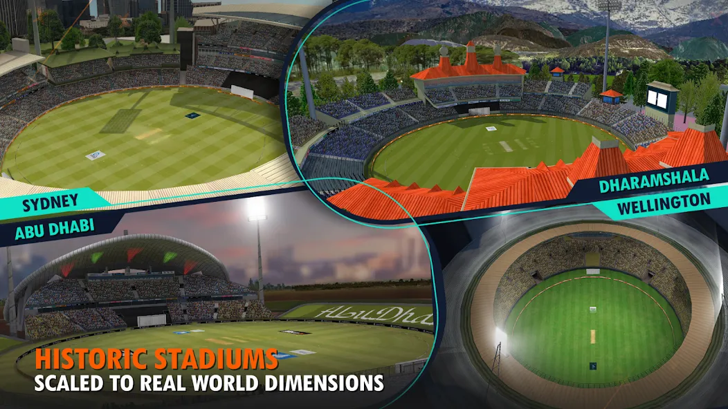 Real Cricket™ 24 — Безлимитные монеты и открытые команды — скриншот 5 Real Cricket™ 24 — Безлимитные монеты и открытые команды — скриншот 5
