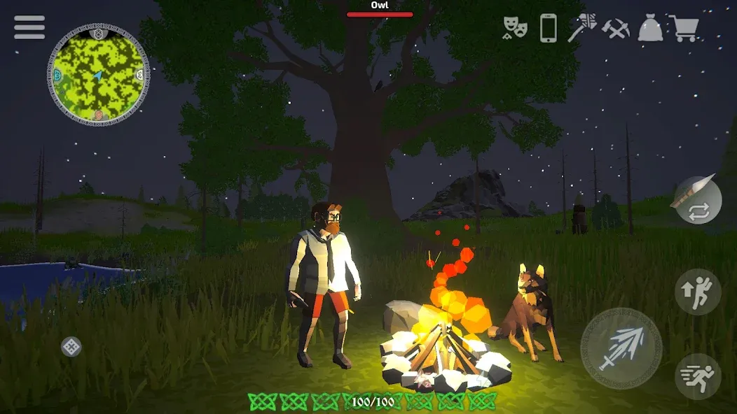 Скачать Unlucky Tale RPG Survival на Андроид — Выживание с неограниченными ресурсами — скриншот 1