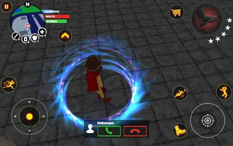 Stick Superhero Mod APK Безлимитные деньги и усиленный герой — Скачать на Андроид — скриншот 2