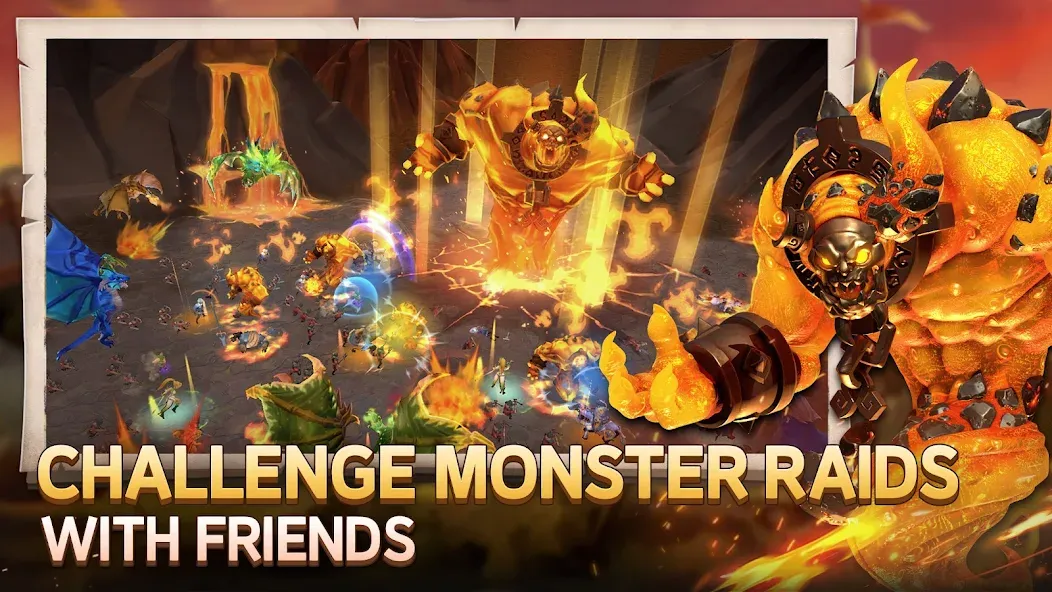 Dragon Siege: Kingdom Conquest MOD APK на Android — Безлимитные ресурсы и усиленные драконы — скриншот 5
