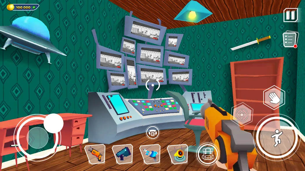 Dark Riddle MOD APK на Android — Безлимитные деньги и подсказки — скриншот 3